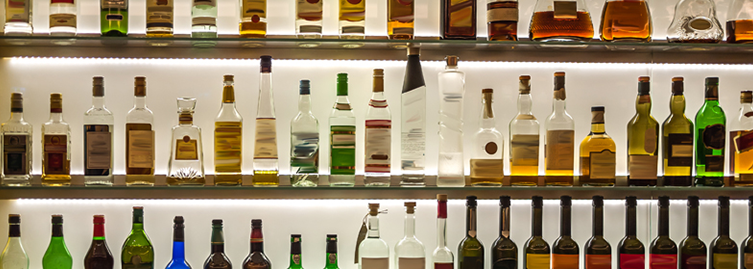 Liquor prodcut printing